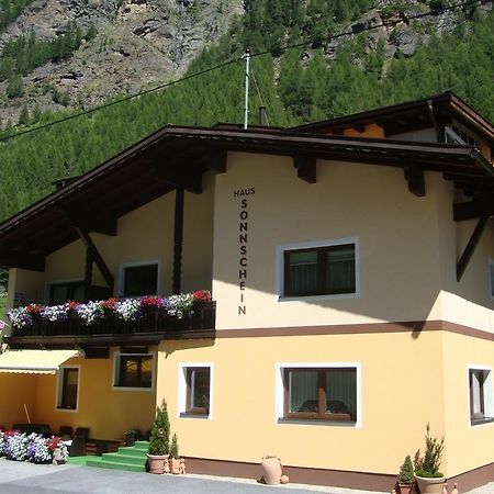 Haus Sonnschein Acomodação com café da manhã Sölden Exterior foto